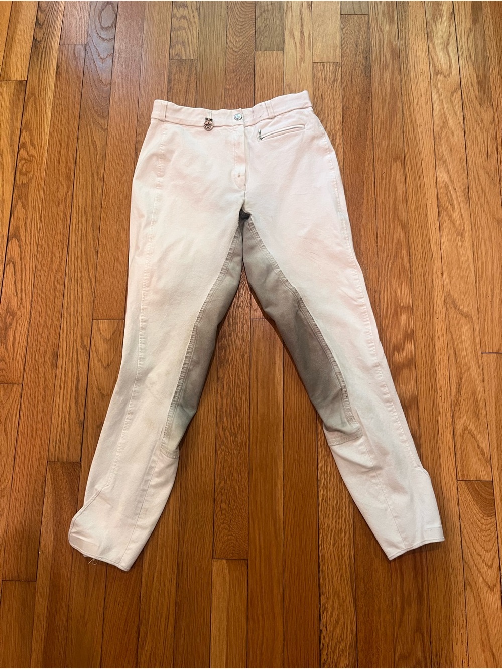 Pikeur White Full Seat Breeches